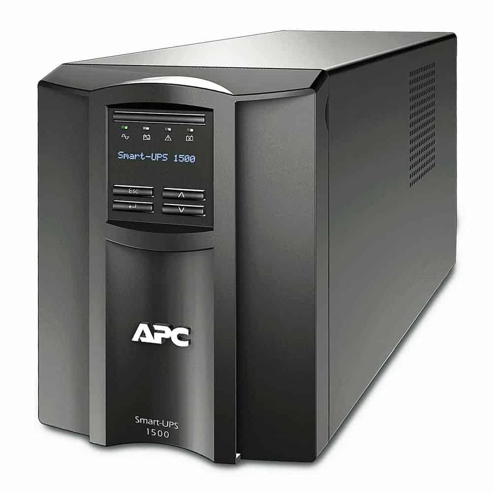 APC 1500VA 1000W Line-Interactive Smart-UPS Tower 8 Output